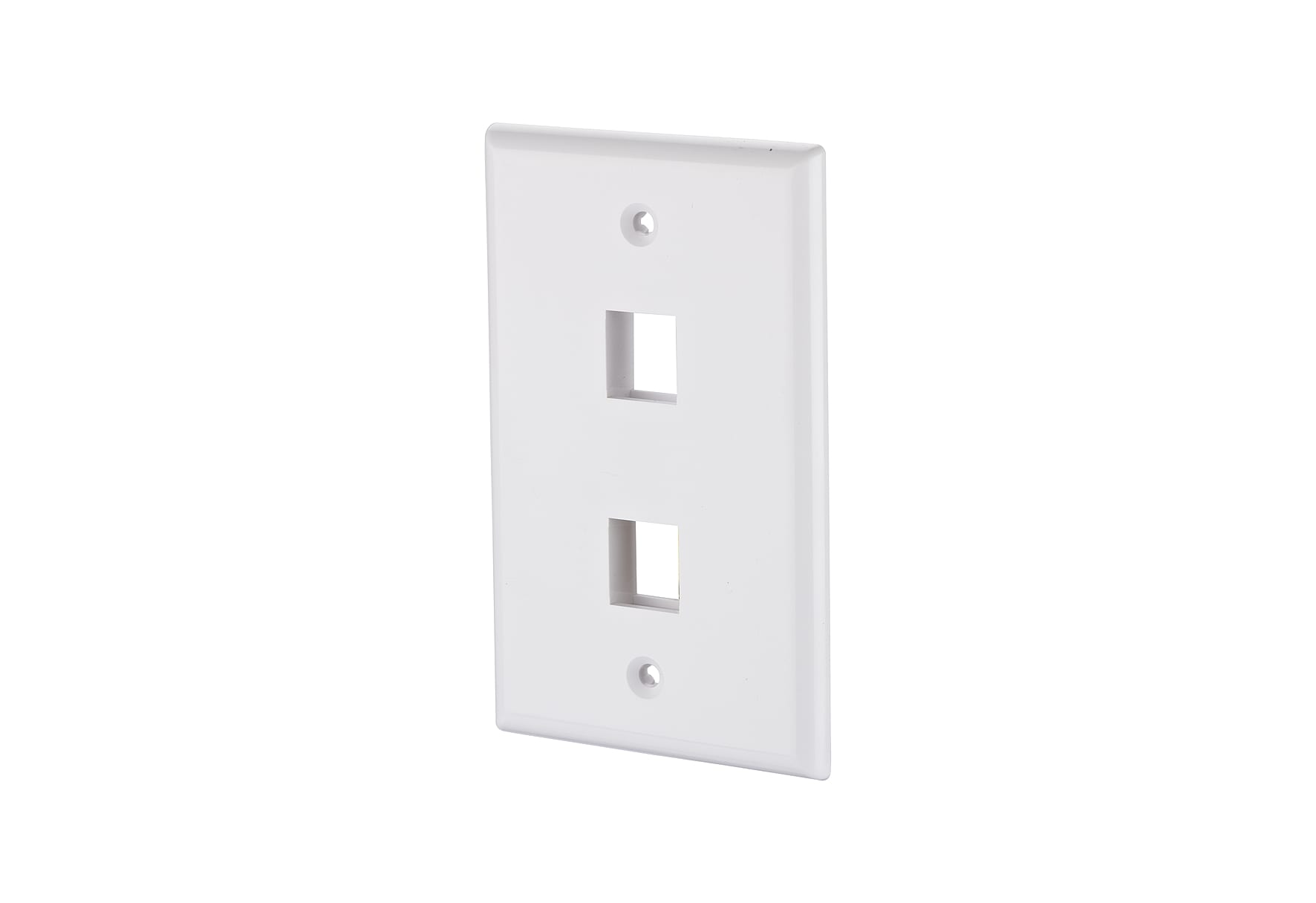 Metz MEZ1309152402KE Keystone Anschlussdose US-Style 2 Port u