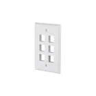Metz MEZ1309192402KE Keystone Anschlussdose US-Style 6 P unbe