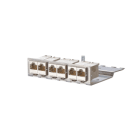 Metz MEZ130922-03-E E-DATmodul 6x8(8) 1HE Patchfeld Cat 6A A