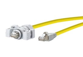 Metz MEZ141N113K10010 E-DAT Industry Patchkabel V6 IP67 - RJ45