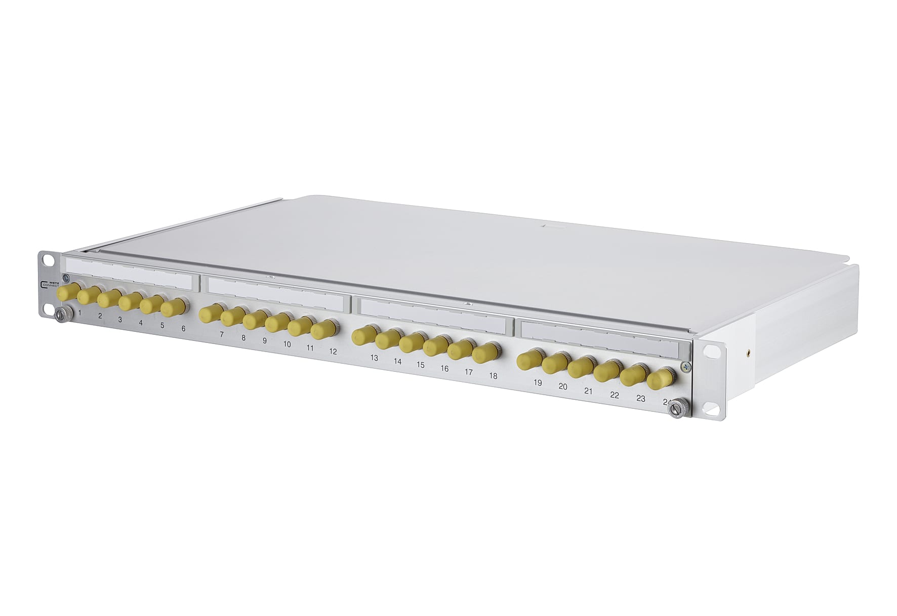 Metz - MEZ1502270124-E OpDAT PA 24xST-S OM4 splice 1HE/24gr 24P