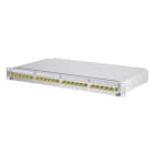 Metz MEZ1502270124-E OpDAT PA 24xST-S OM4 splice 1HE/24gr 24P