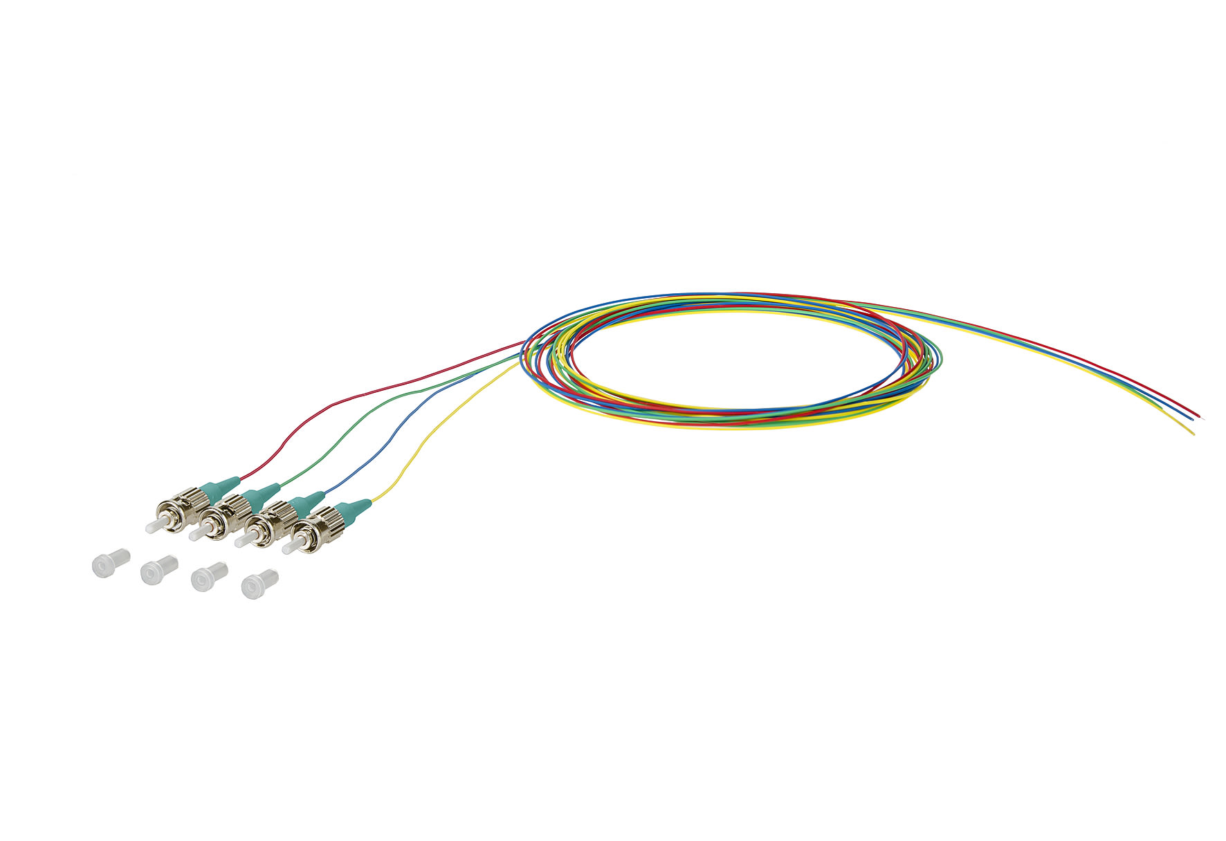 Metz - MEZ150M1AO0020E4 OpDAT Pigtail ST-PC 0,9mm STB OM3 2m 4Fr