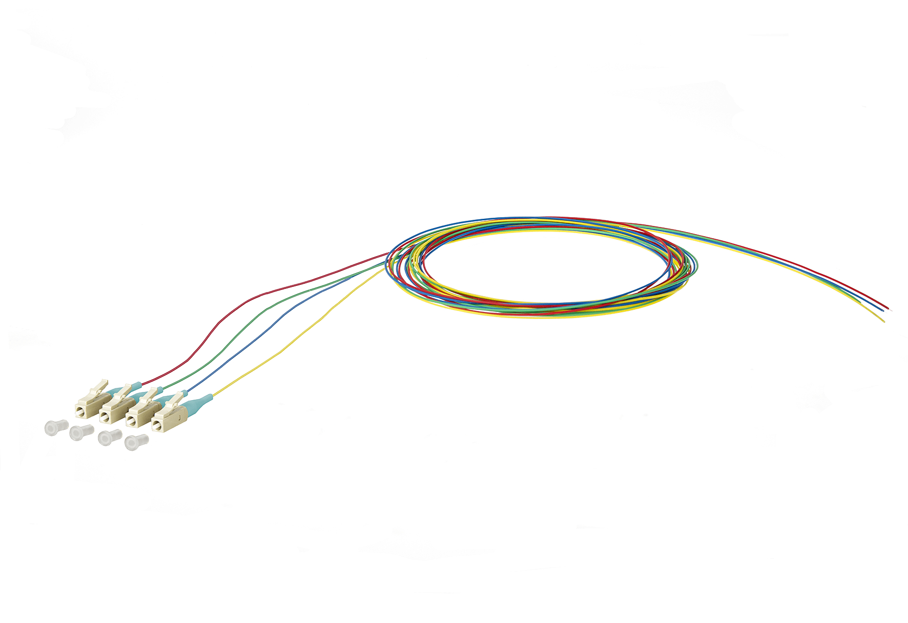 Metz - MEZ150M1JO0020E4 OpDAT Pigtail LC-PC 0,9mm STB OM3 2m 4Fr