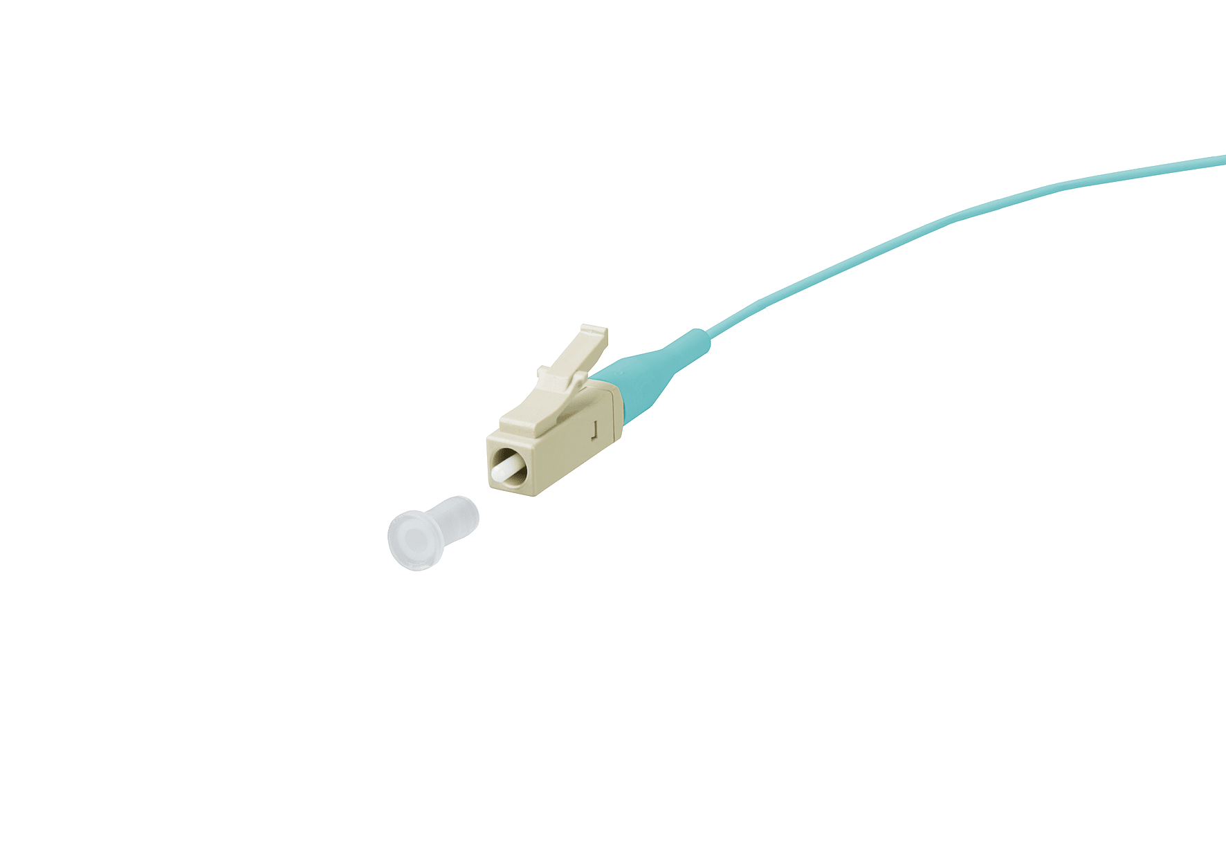 Metz MEZ150M1JO0020S OpDAT Pigtail LC-PC OM3 aqua 2,0 m