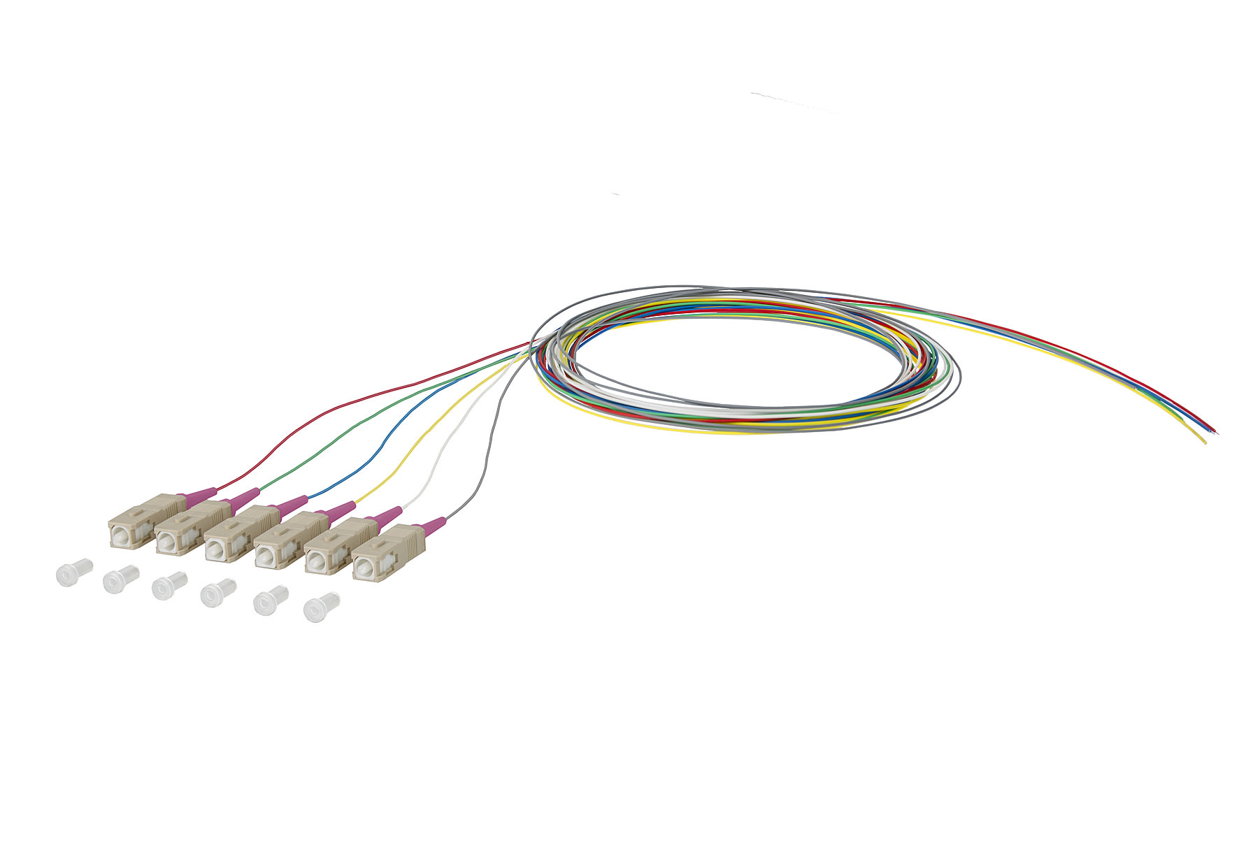 Metz - MEZ150N1CO0020E6 OpDAT Pigtail SC-PC 0,9mm STB OM4 2m 6Fr