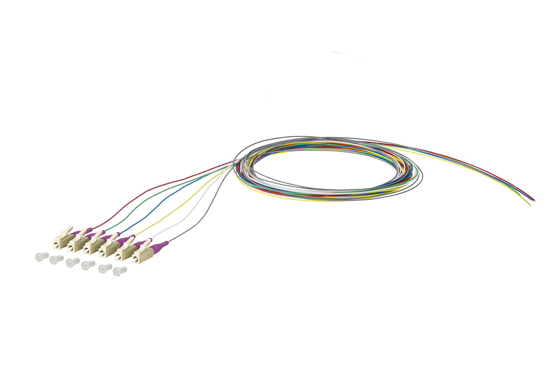 Metz MEZ150N1JO0020E6 OpDAT Pigtail LC-PC 0,9mm STB OM4 2m 6Fr