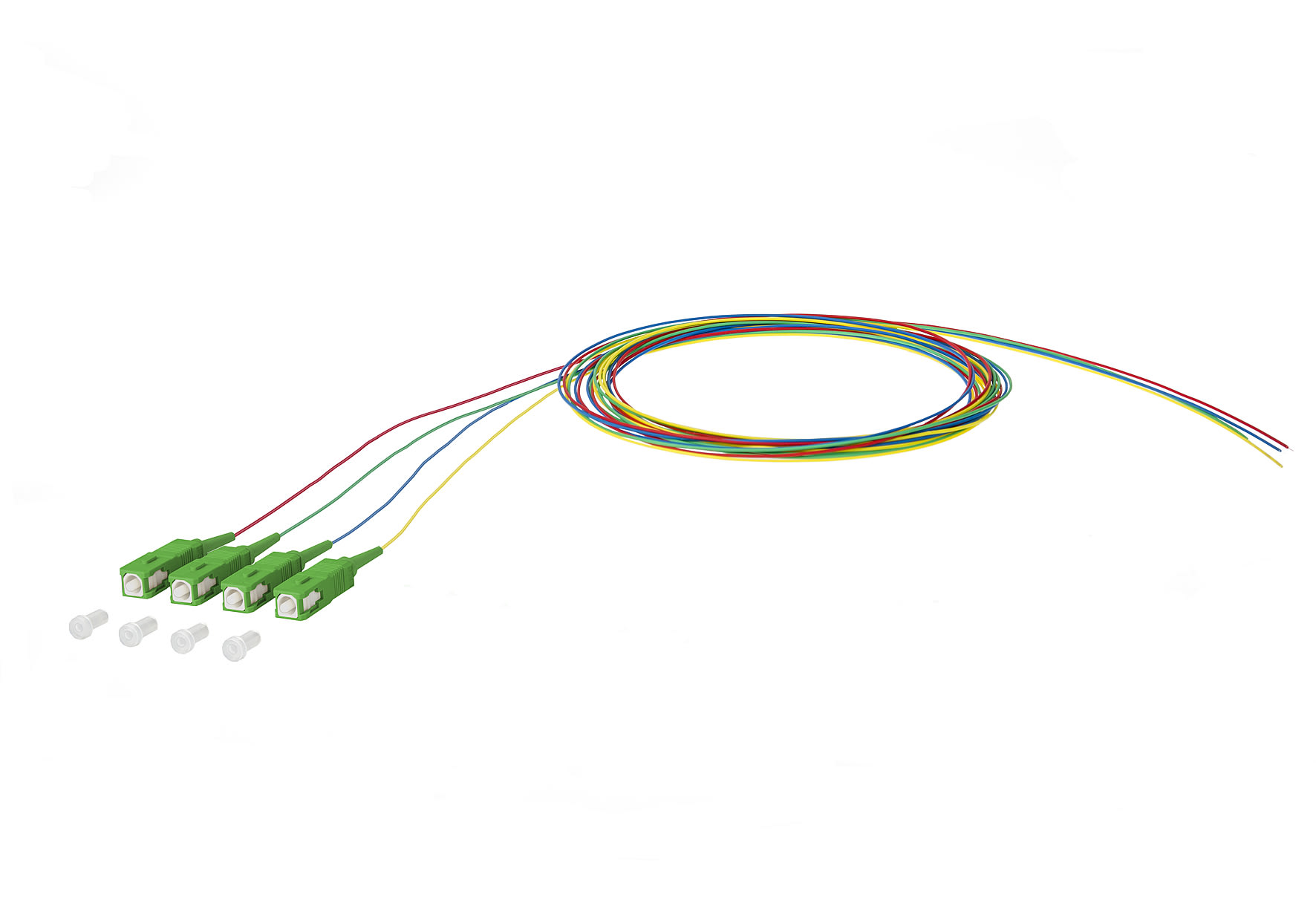 Metz - MEZ150Q1CA0020E4 OpDAT Pigtail SC-APC 0,9mm STBOS2 2m 4Fr