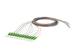 Metz - MEZ150Q1JA0020E OpDAT Pigtail LC-APC OS2 0,9 mm 12 Farbe