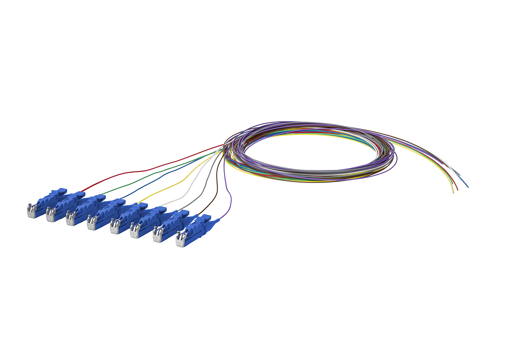Metz MEZ150Q1MO0020E8 OpDAT Pigtail E2000 0,9mm STB OS2 2m 8Fr