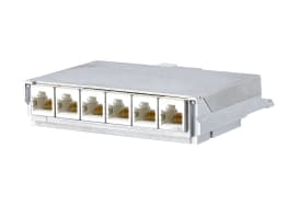 Metz MEZ860018-11C-E E-DAT C6A 6 Port 1HE Einsatz
