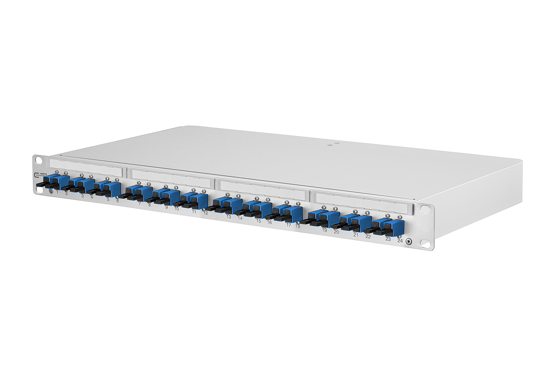 Metz - MEZ1502005824-E OpDAT PF Patchfeld 24xE2000-S SM (blau),