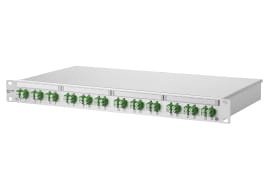 Metz MEZ1502007624-E OpDAT PF Patchfeld 24xLC-D APC (grA1/4n)