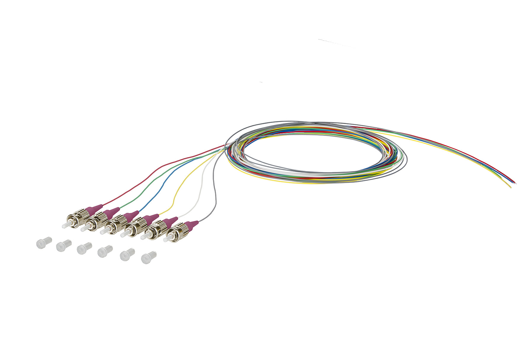 Metz - MEZ150N1AO0020E6 OpDAT Pigtail ST-PC 0,9mm STB OM4 2m 6Fr