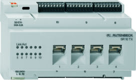 RUTENBECK - RUTN235 105 04 Switch 4x RJ45, 6x Instaport 1000 MB, mu