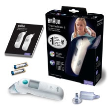 BRAUN BRAIRT6515MNLA Infrarot-Ohrthermometer LCD 1xSpeicher w