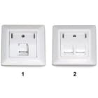 Sonepar AT (Datwayl) - DAT185866 Anschlussdose UPk fA1/4r 1xRJ45 Keystone