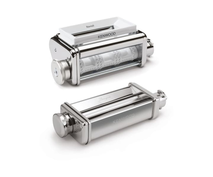KENWOOD KENAW20011041 XL Ravioli Aufsatz silber-weiA + Lasagn