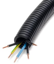 DIETZEL - DIE100331 HFT-Panzerflexrohr,A25mm,biegs.,vorverd