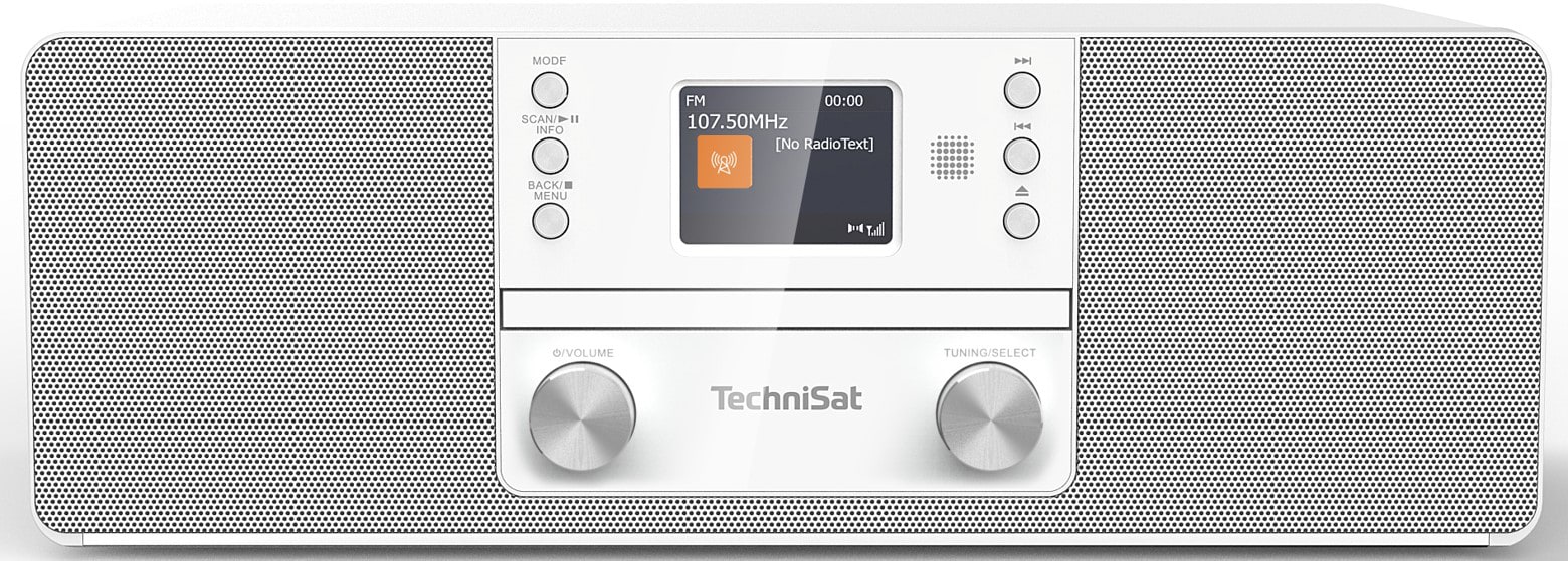 Technisat - TCT0001/3948 Radio 2x5W DAB+ UKW BT CD MP3 Weck-/Slee