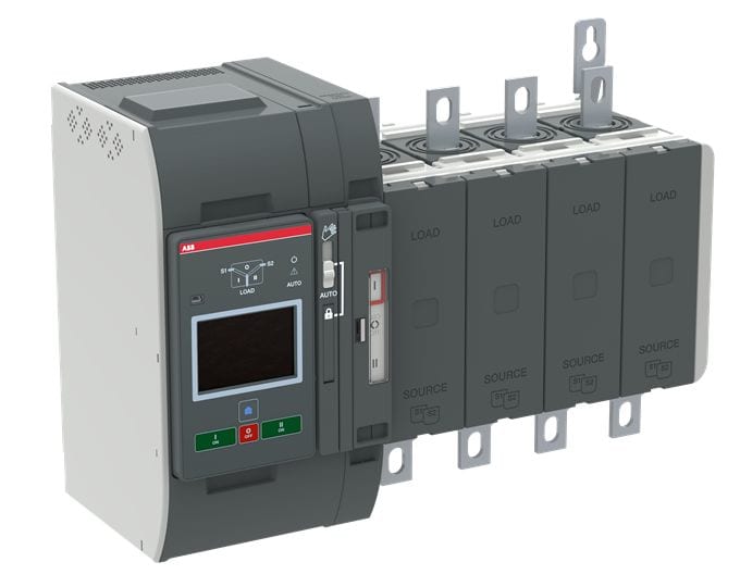 ABB SPA - ABBOXB400E3S4QB OXB400E3S4QB COM. AUTO I-0-II 400A 3P+N