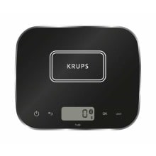 KRUPS KEUXF5548 Kuchenwaage b.20kg 1gTeilung Tara BT gra