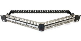 DATWAYLER DAT418099 Patchpanel 48 Port 1HE leer gewinkelt fA
