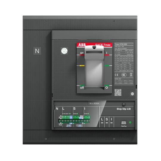 ABB SPA ABB1SDA100471R1 XT5S 630 EKIP DIP LSI IN=630 4P F F