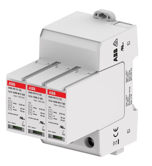 ABB SPA - ABBOVRPV12121000 OVR PV T1-T2 12.5-1000 P QS