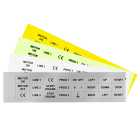 GRAFOPLAST SRL - GRAEVO41527M TARGHETTA PVC ADES METAL 27X15MM 264PZ