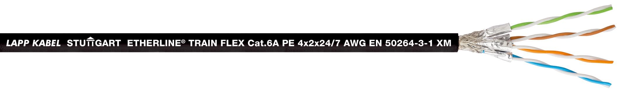 LAPP ITALIA SRL LPP2170908 ETHERLINE TRAIN FLEX CAT.6A 4X2X24/7 PE