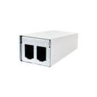 Metz MEZ130861-0202-E Modul AP-GehAuse 2 Port reinweiA, unbe