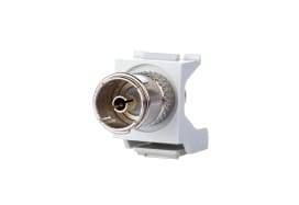 Metz - MEZ130898-0203KI KOAX modul IEC-Buchse / F-Buchse, Keysto