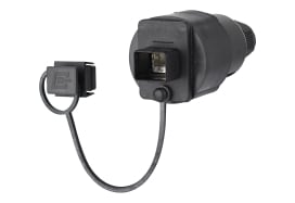 Metz - MEZ1401845512KE E-DAT Industry IP67 V4+RJ45 field jack i