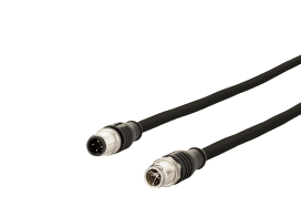 Metz - MEZ142M5Q11050 Verbindungsleitung M12 D-kodiert 5,0 m M