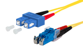 Metz - MEZ151P1EOMO10E OpDAT Patchkabel SC-D/E2000-D OS2, 1,0 m