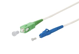 Metz - MEZ151P7EAJO10E OpDAT Patchkabel SC APC/LC UPC OS2 weiA