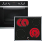 Siemens Hausgerate SIZEQ211KA0AT E-Herd Set: HE213ABS0 + EA645GN17 schwar