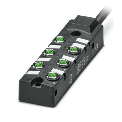 PHOENIX CONTACT - PHC1197216 SACB- 6/3-L- 5,0PUR-M8 HD BOX SENS/ATT