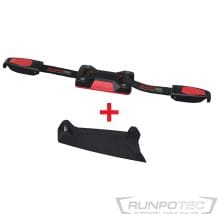 RUNPOTEC RUN20706 Gurt mit Clipsystem und Ankerpad 1200 mm