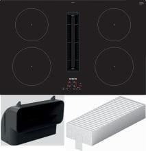 Siemens Hausgerate SIZEH811BA65 Kochfeld Set: EH811BE15E + HZ9VEDU0 + HZ