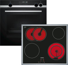 Siemens Hausgerate - SIZEQ212HR0AT B-Herd Set: HR538ABS1 + ET645HN17E schwa