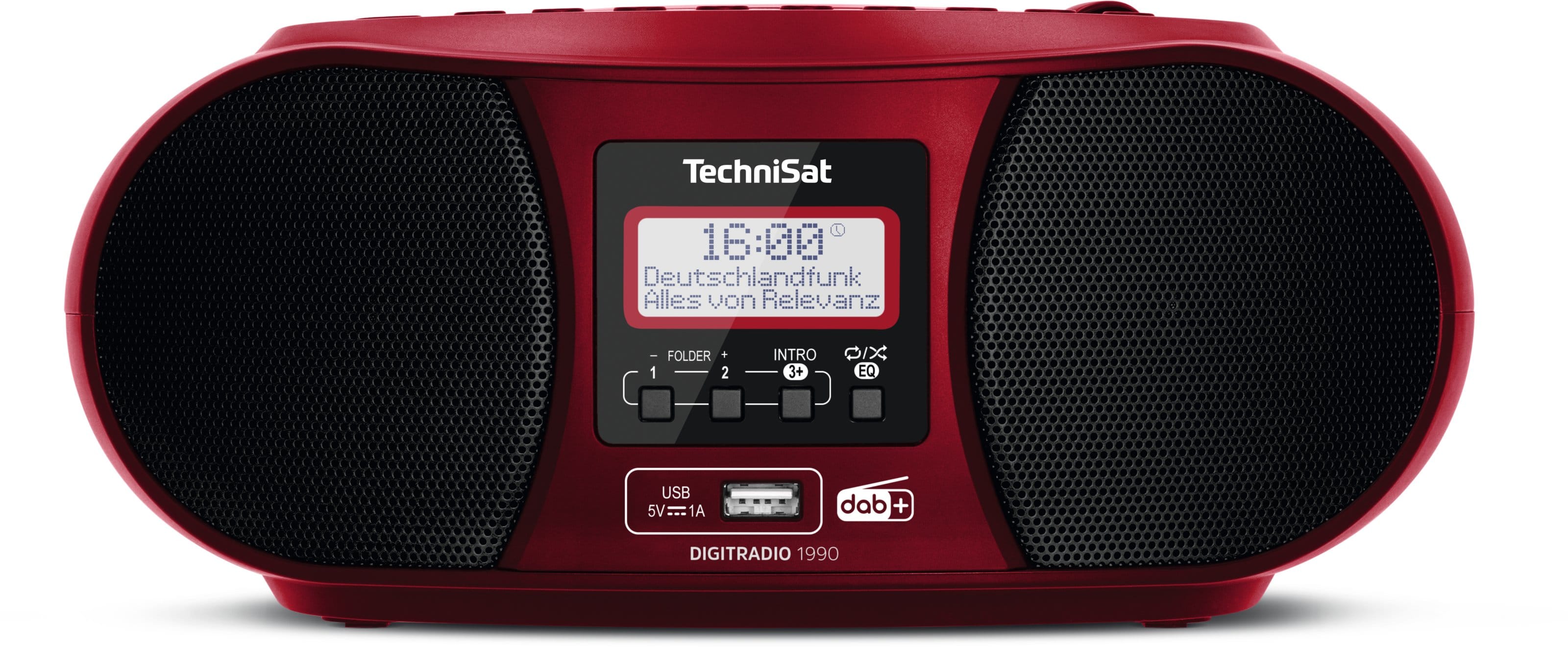 Technisat - TCT0003/3952 Boombox 3W UKW/DAB+ CD BT MP3 USB Weck-/