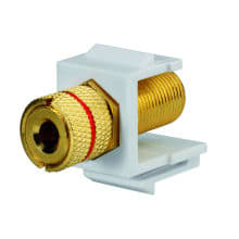 RUTENBECK RUT17000669 Keystone-Lautsprecher rot, schwarz