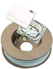 RUTENBECK - RUT228111450 Q8FTTH-Anschlussset 2xLC-D OS2 APC 50m