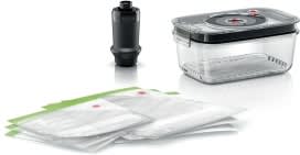 BOSCH ROBERT - BOSMSZV6FSG1 Vakuum-Frischhalteset: Dose + Beutel + P