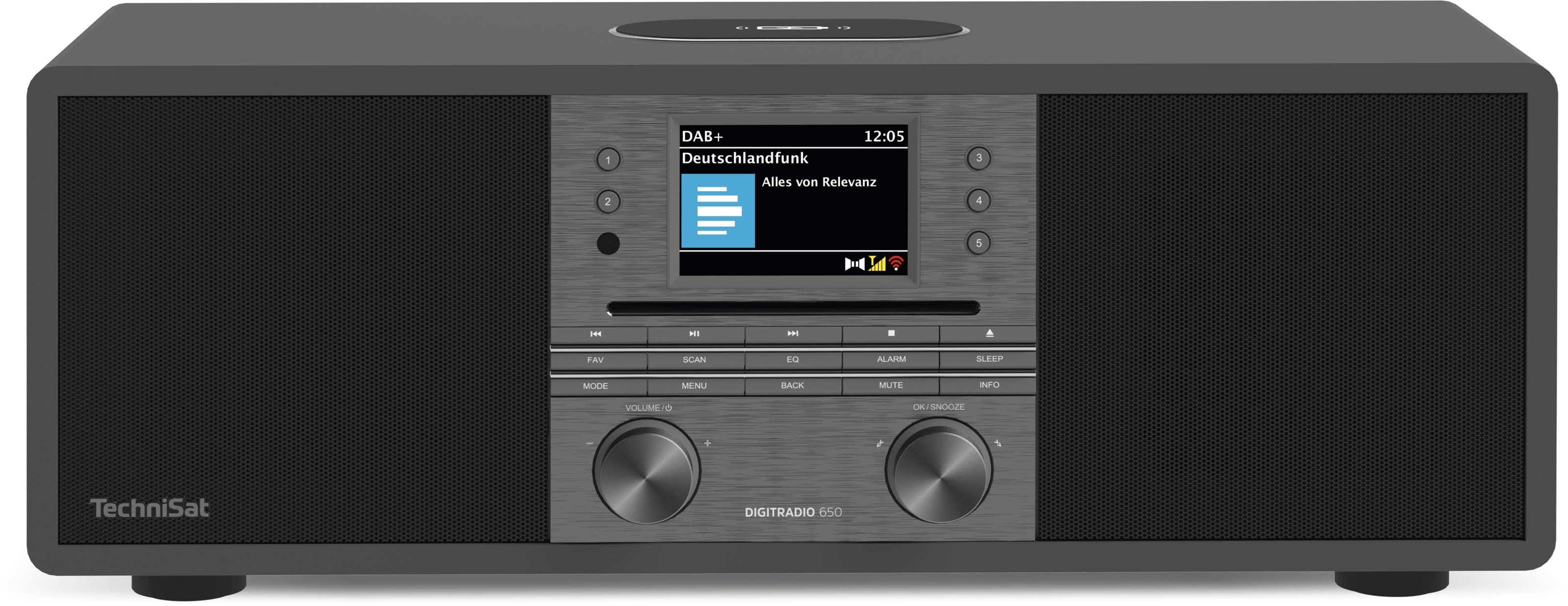 Technisat - TCT0000/3980 Hifi-Radio 30W BT UKW DAB+ CD MP3 WLAN A
