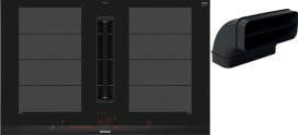 Siemens Hausgerate SIZEX875LGA7 Kochfeld Set: EX875LX67E + HZ9VDSB2 flb