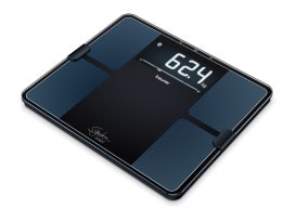 BEURER BUE76007 Fettanalysewaage b.200kg XXL-LCD 8Speich