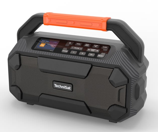 Technisat - TCT0000/3966 Boombox 2x8W UKW/DAB+ BT Weck-/Sleept. A